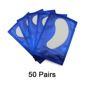 Eye Pads 50/100 Eyelash Under Eye Pads Lint Free Patches For Eyelash Extension Supplies Lashes Extension For Professionals Tools