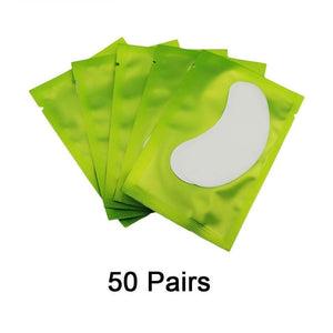 Eye Pads 50/100 Eyelash Under Eye Pads Lint Free Patches For Eyelash Extension Supplies Lashes Extension For Professionals Tools