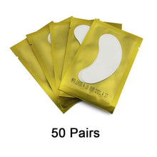 Load image into Gallery viewer, Eye Pads 50/100 Eyelash Under Eye Pads Lint Free Patches For Eyelash Extension Supplies Lashes Extension For Professionals Tools