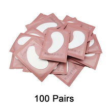 Load image into Gallery viewer, Eye Pads 50/100 Eyelash Under Eye Pads Lint Free Patches For Eyelash Extension Supplies Lashes Extension For Professionals Tools