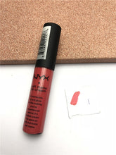 Load image into Gallery viewer, NYX SOFT MATTE METALLIC LIP CREAM makeup  Lipstick Lip New 12 Color make up lip tint maquiagem free shipping
