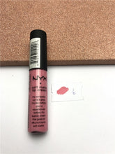 Load image into Gallery viewer, NYX SOFT MATTE METALLIC LIP CREAM makeup  Lipstick Lip New 12 Color make up lip tint maquiagem free shipping