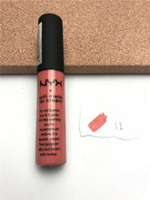 Load image into Gallery viewer, NYX SOFT MATTE METALLIC LIP CREAM makeup  Lipstick Lip New 12 Color make up lip tint maquiagem free shipping