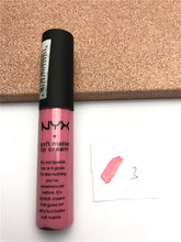 Load image into Gallery viewer, NYX SOFT MATTE METALLIC LIP CREAM makeup  Lipstick Lip New 12 Color make up lip tint maquiagem free shipping