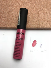 Load image into Gallery viewer, NYX SOFT MATTE METALLIC LIP CREAM makeup  Lipstick Lip New 12 Color make up lip tint maquiagem free shipping