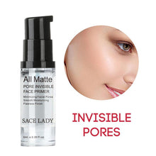 Load image into Gallery viewer, SACE LADY Face Base Primer Cream Liquid Matte Fine Lines Oil-control Facial Cream Brighten Foundation Primer Makeup Cosmetic